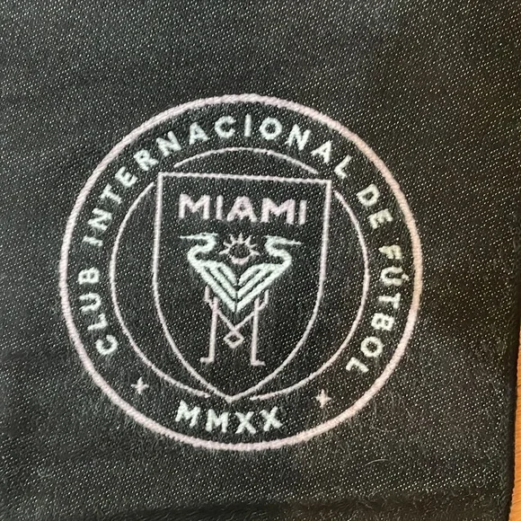 Major League Soccer Scarf Miami Black Pink 2020 Season NWT - Picture 7 of 8